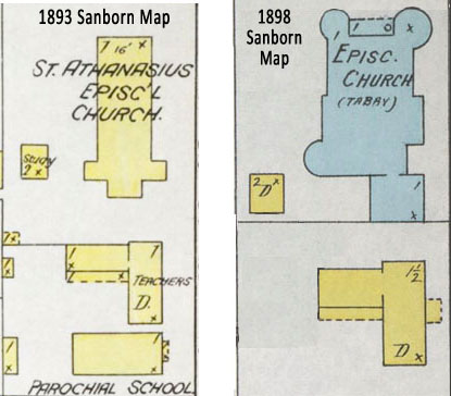 1893 and 1898 Sanborn Maps